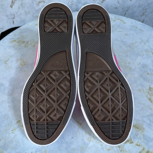 Converse All Star Chuck Taylor Women's Size 9 Shoes Pink White Low Top Sneakers - Picture 8 of 9